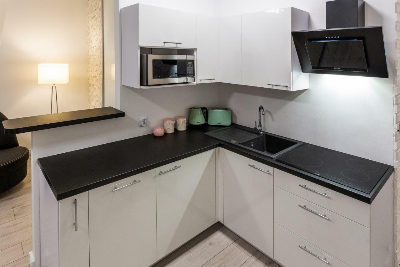 Apartament Rynek Sienny 1 Szczecin Buitenkant foto